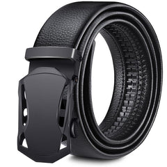 Men Waist Belt Sports Car Automatic Buckle Length Adjustable