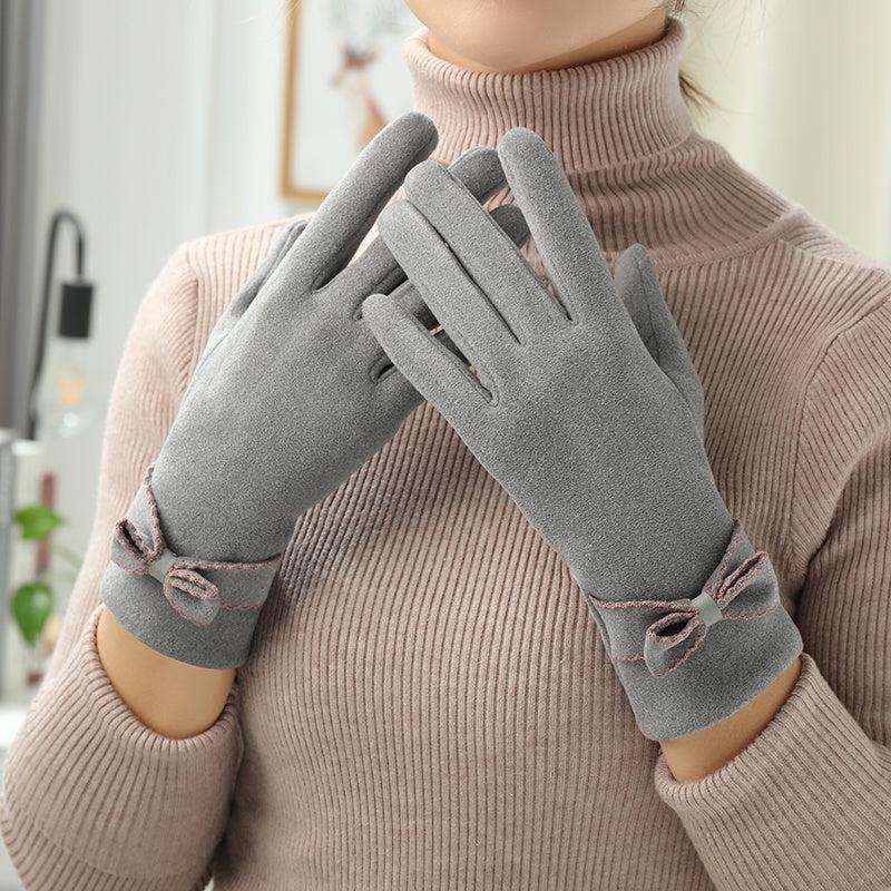 Women's Fleece Warm Windproof Gloves