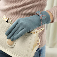 Women's Fleece Warm Windproof Gloves