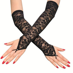 Lace Long Gloves for Bridal Wedding Dress