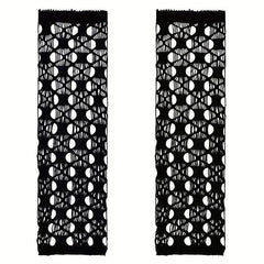 Hollow Out Ripped Gloves for Women