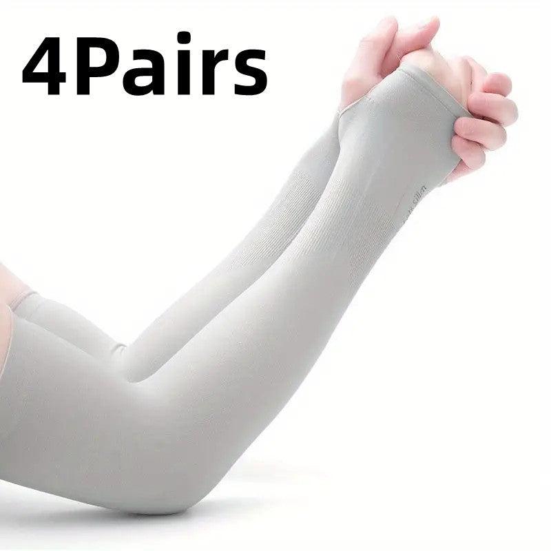 Sunscreen Ice Sleeves UV Protection Elastic Long Sleeves Unisex
