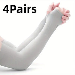 Sunscreen Ice Sleeves UV Protection Elastic Long Sleeves Unisex