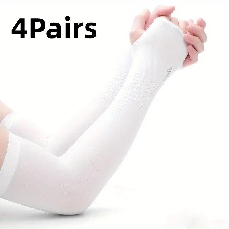 Sunscreen Ice Sleeves UV Protection Elastic Long Sleeves Unisex