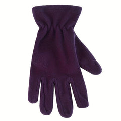 Thick Warm Polar Fleece Gloves Unisex Coldproof Gloves