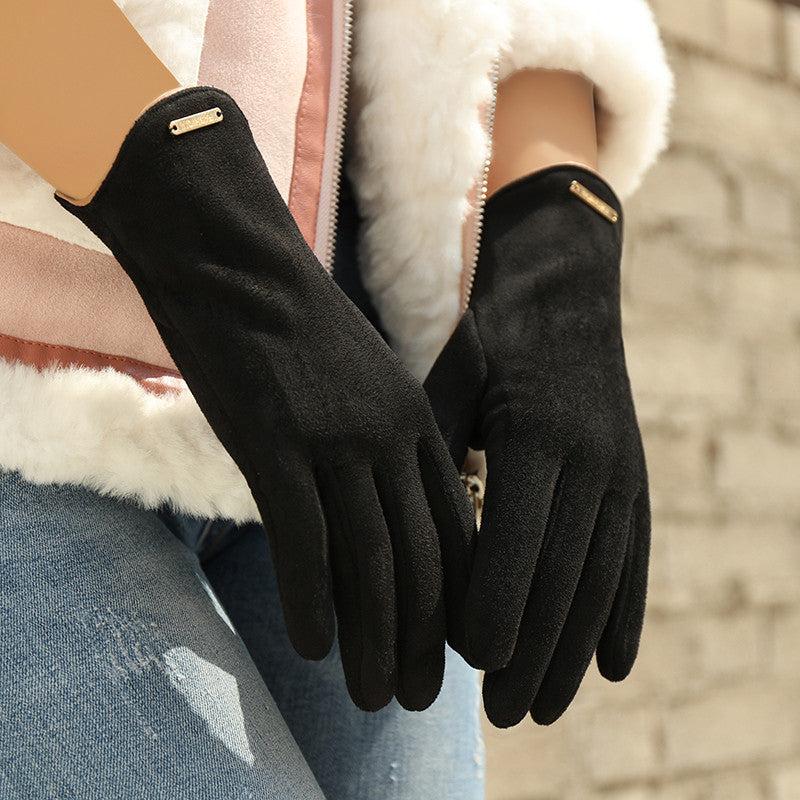 Women's Wool Winter Gloves Christmas Gift For Her
