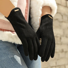 Women's Wool Winter Gloves Christmas Gift For Her