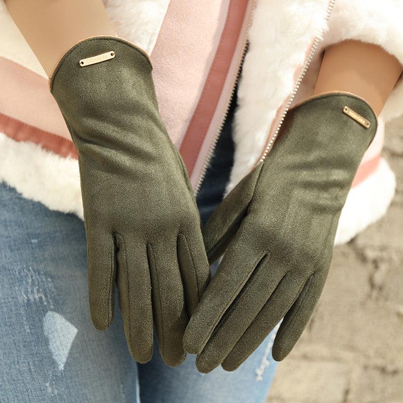 Women's Wool Winter Gloves Christmas Gift For Her