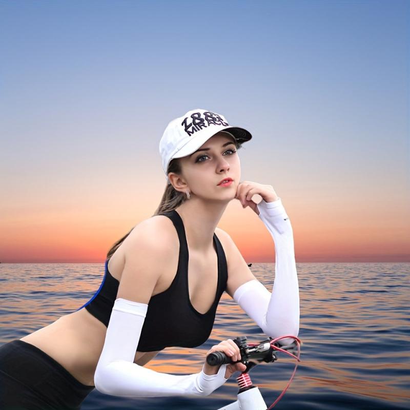Elastic Ice Sleeves Sunscreen UV Protection Long Gloves