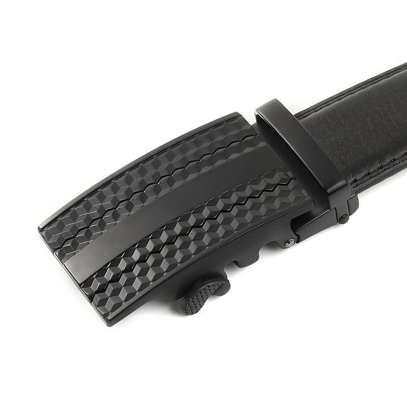 Men's PU Leather Slide Ratchet Belt