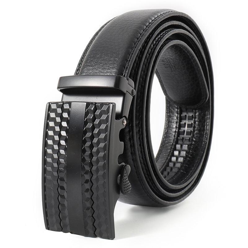 Men's PU Leather Slide Ratchet Belt
