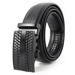 Men's PU Leather Slide Ratchet Belt