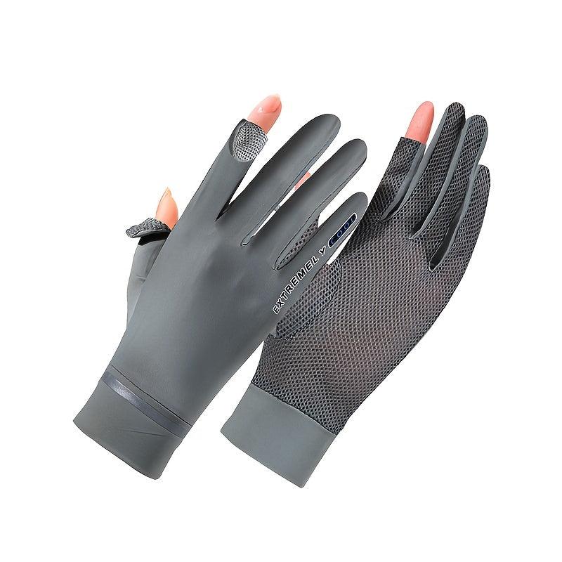 Mesh Breathable UV Protection Gloves for Cycling