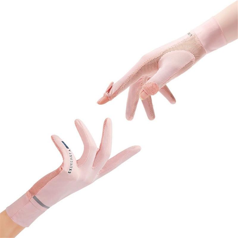 Mesh Breathable UV Protection Gloves for Cycling