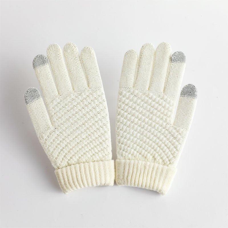 Winter Warm Touch Screen Knit Gloves Unisex