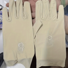 Sunproof Elastic Long Gloves Women UV Protection Ice Gloves
