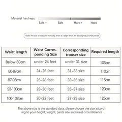 Men's PU Square Buckle Business Casual Belt Autumn Winter Belt