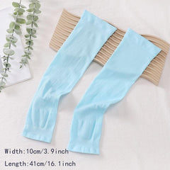 Elastic Ice Sleeves Driving Gloves for Women