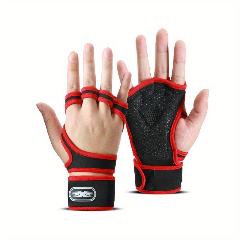 Workout Gloves with Wrist Wraps for Women