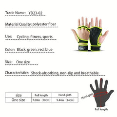 Workout Gloves with Wrist Wraps for Women