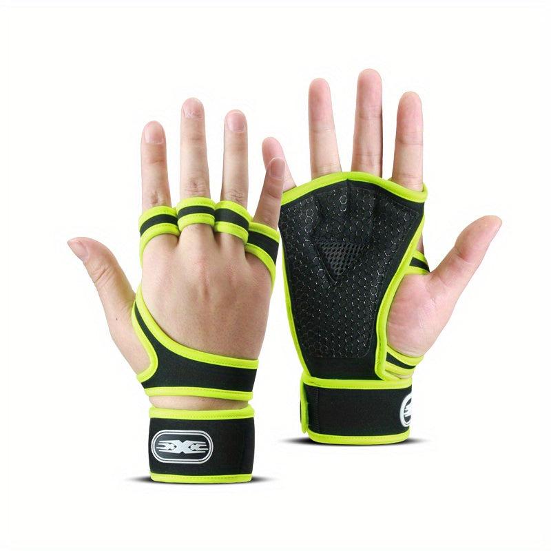 Workout Gloves with Wrist Wraps for Women