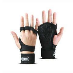 Workout Gloves with Wrist Wraps for Women