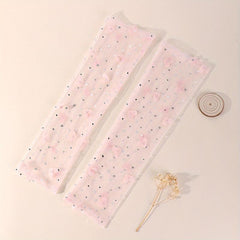 Lace Mesh Sleeve Thin Sunscreen Long Arm Guard Sleeve for Women
