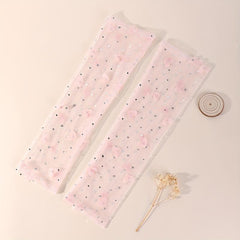 Lace Mesh Sleeve Thin Sunscreen Long Arm Guard Sleeve for Women