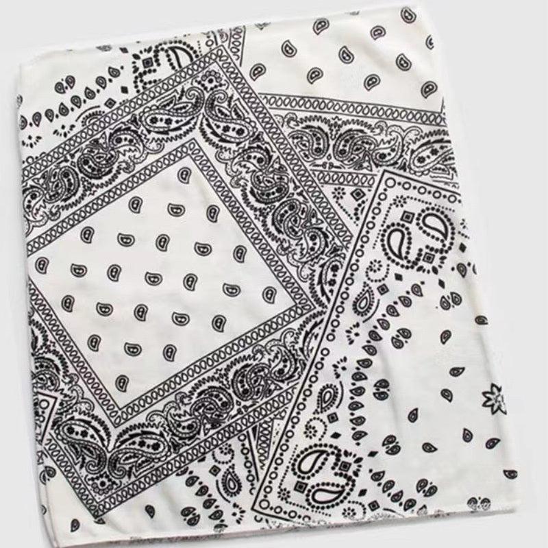 Paisley Print Sunscreen Sleeves Elastic Ice Sleeves Windproof Neck Gaiter