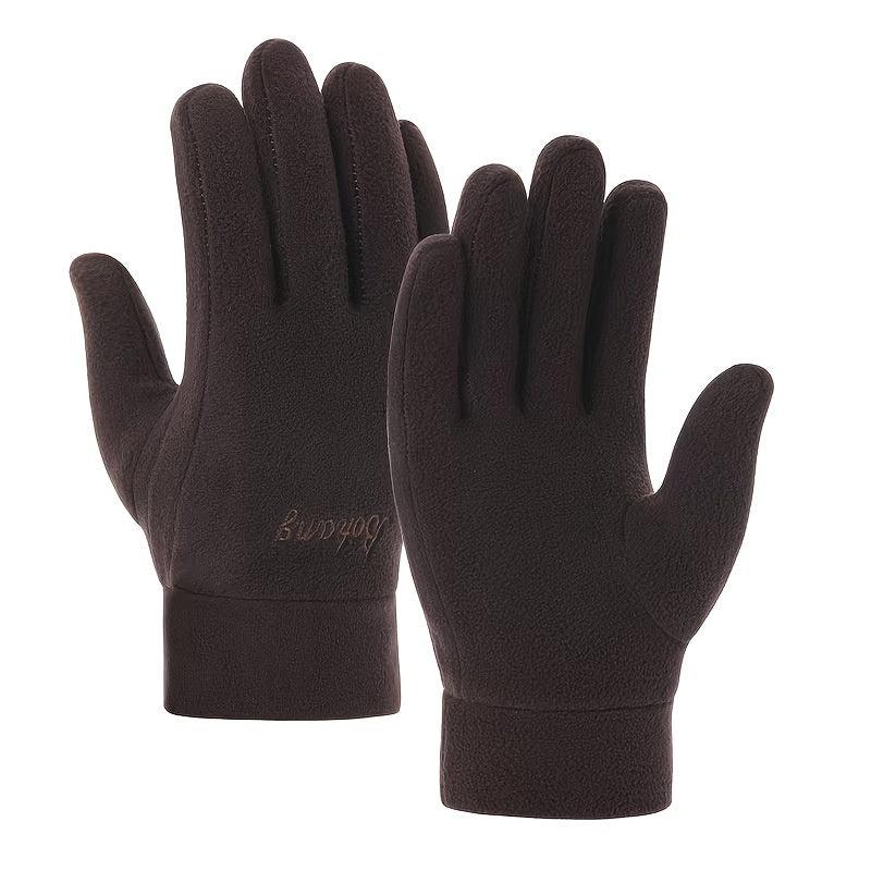 Women's Winter Warm Fleece Gloves for Cycling