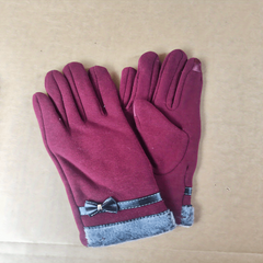 Velvet Warm Touch Screen Gloves Windproof Short Full Finger Gloves