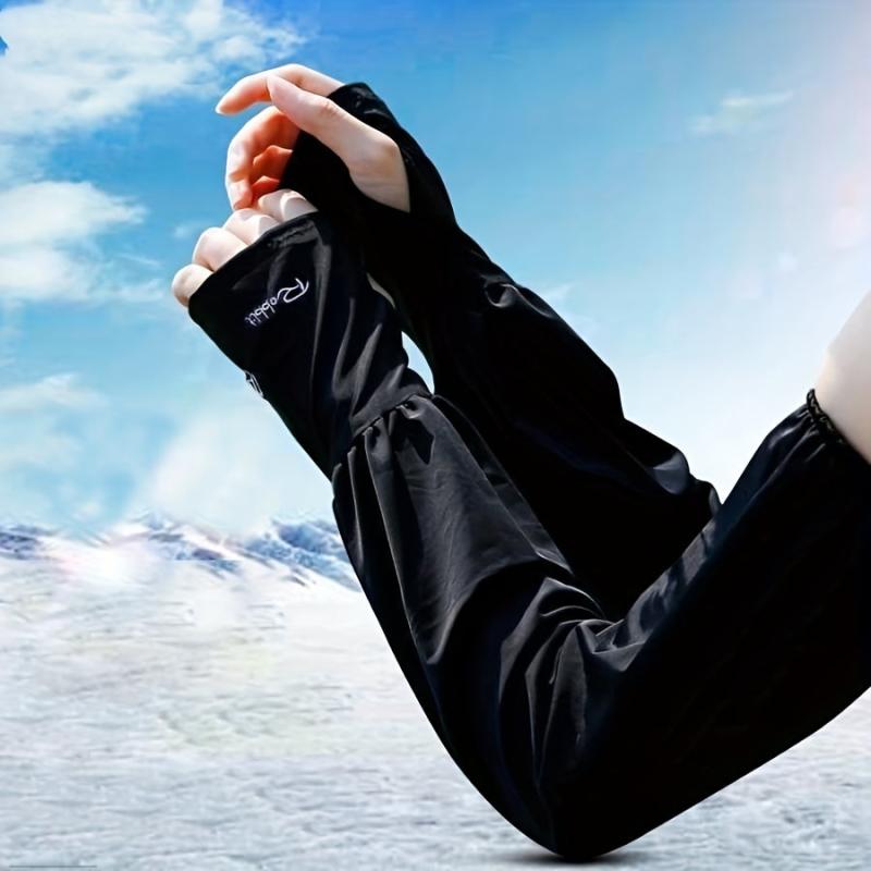 Summer Ice Sleeve Loose Sunproof Outdoors Cycling Tennis Gloves