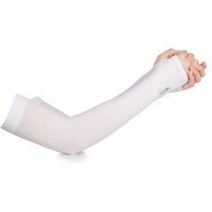 UV Protection Ice Sleeves Long Fingerless Gloves Unisex