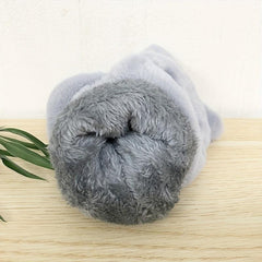 Plush Animal Gloves Flip Cover Cartoon Cat Gloves For Women
