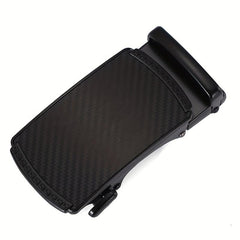Men's Automatic Buckle Leather Belt Casual Retro Ratchet Belt