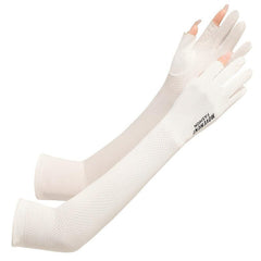 Summer Thin Ice Sleeves Two finger Sunscreen Arm Protection