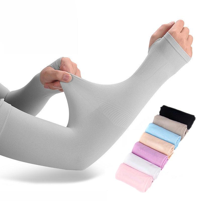 Ice Sleeves Sun-proof Fingerless Gloves Unisex Outdoor UV Protection