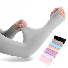 Ice Sleeves Sun-proof Fingerless Gloves Unisex Outdoor UV Protection