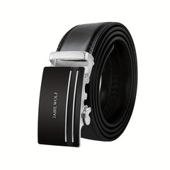 Men's Leather Automatic Buckle Business Belt
