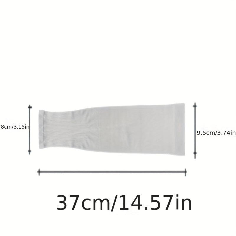 Solid Gloves Sunproof Thin Breathable Long Sleeve Driving Cycling Sleeves