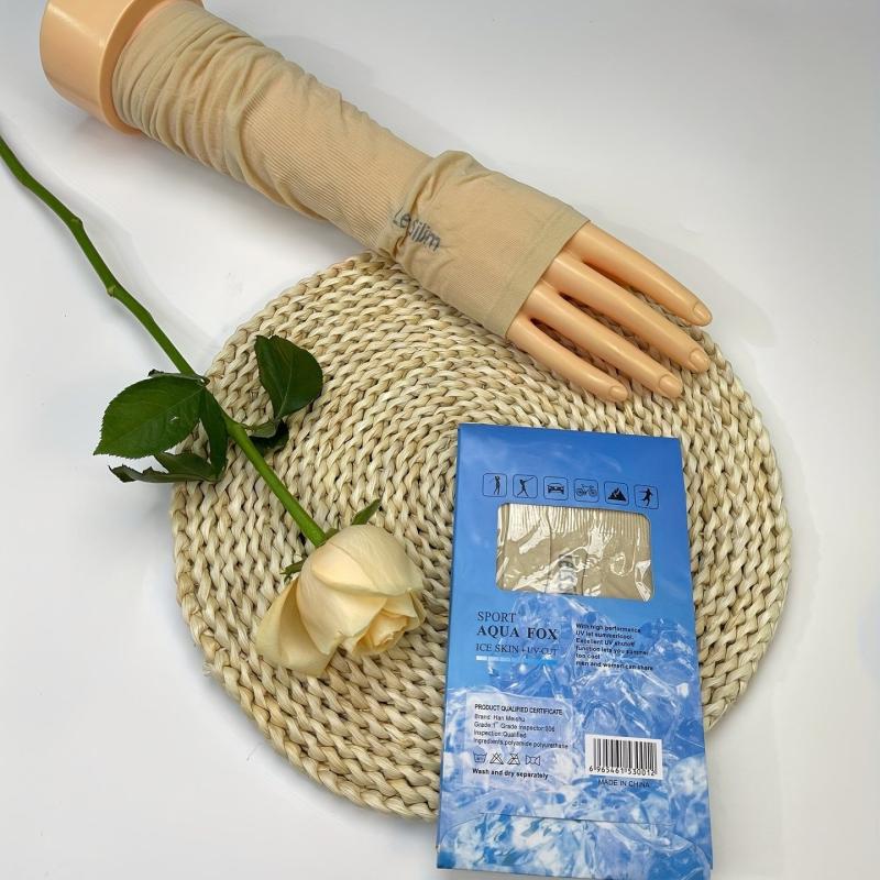 Ice Silk Sunproof Sleeves UV Protection Unisex Gloves