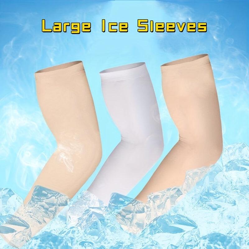 Ice Silk Sunproof Sleeves UV Protection Unisex Gloves