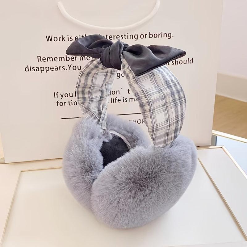 Winter Women's Cartoon Plush Earmuffs Windproof Cold Warm Ear Warmers