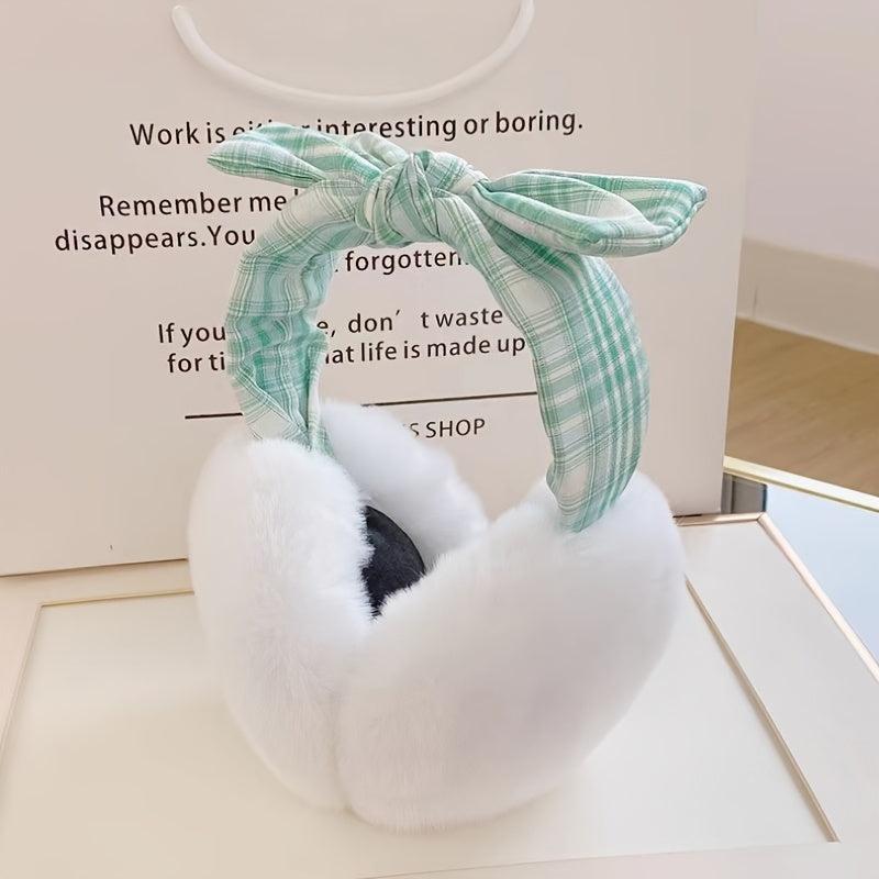 Winter Women's Cartoon Plush Earmuffs Windproof Cold Warm Ear Warmers