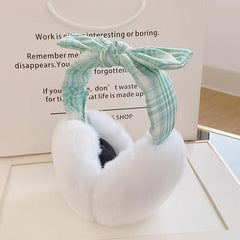 Winter Women's Cartoon Plush Earmuffs Windproof Cold Warm Ear Warmers