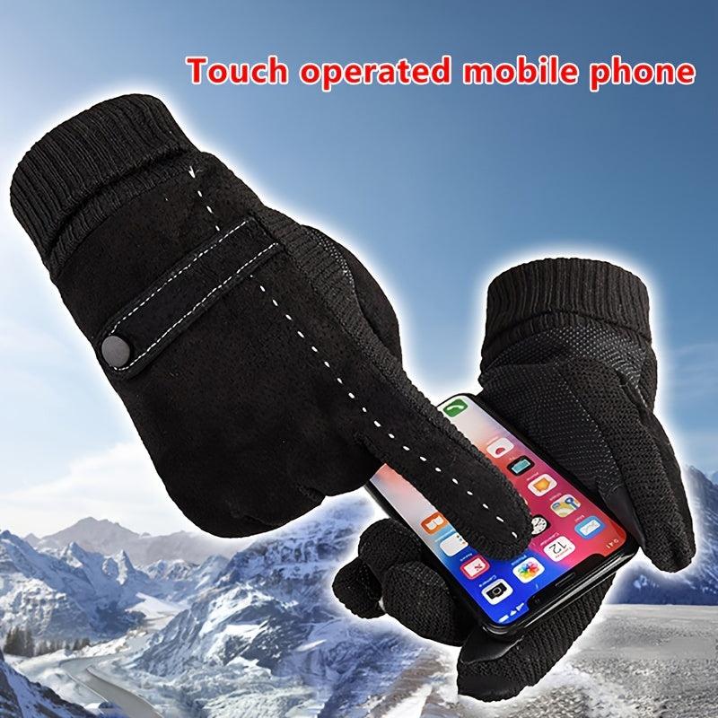 Women's Winter Touch Screen Non Slip Warm Gloves