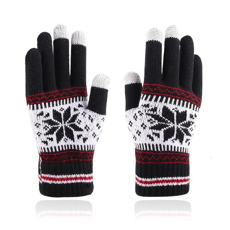 Winter Touch Screen Gloves Women Teens Kids Snow