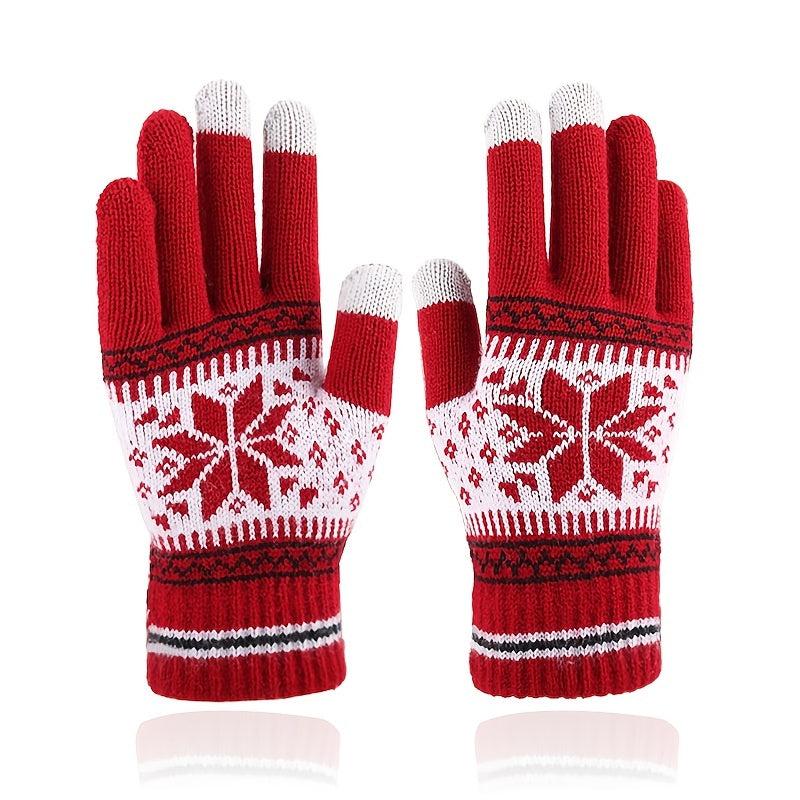 Winter Touch Screen Gloves Women Teens Kids Snow