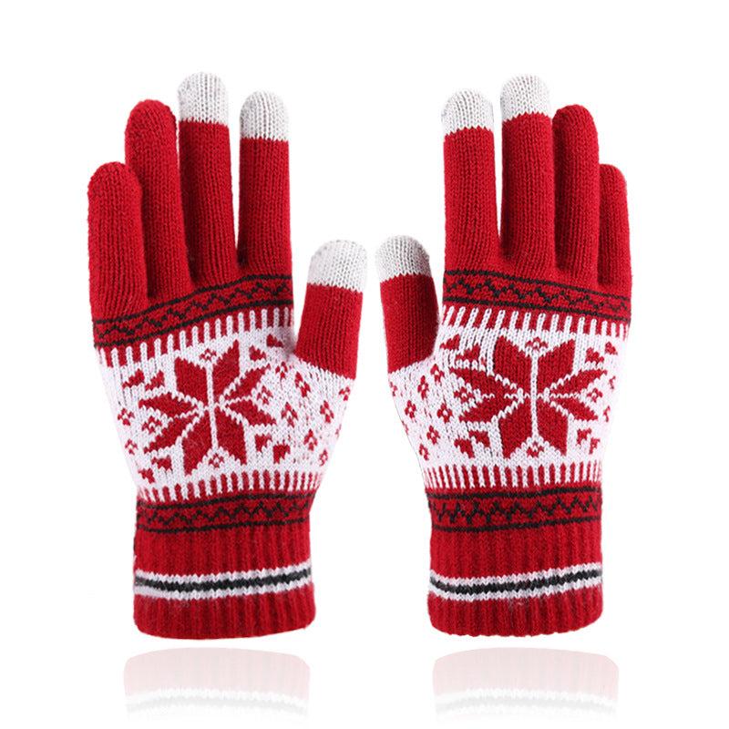 Winter Touch Screen Gloves Women Teens Kids Snow