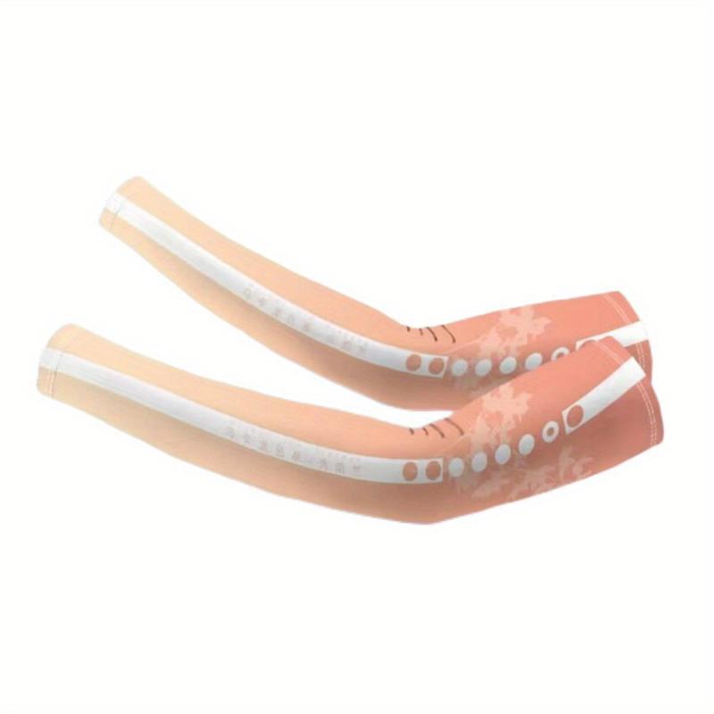 Gradient Sunproof Elastic Gloves Extended Ice Sleeves Outdoor UV Protection
